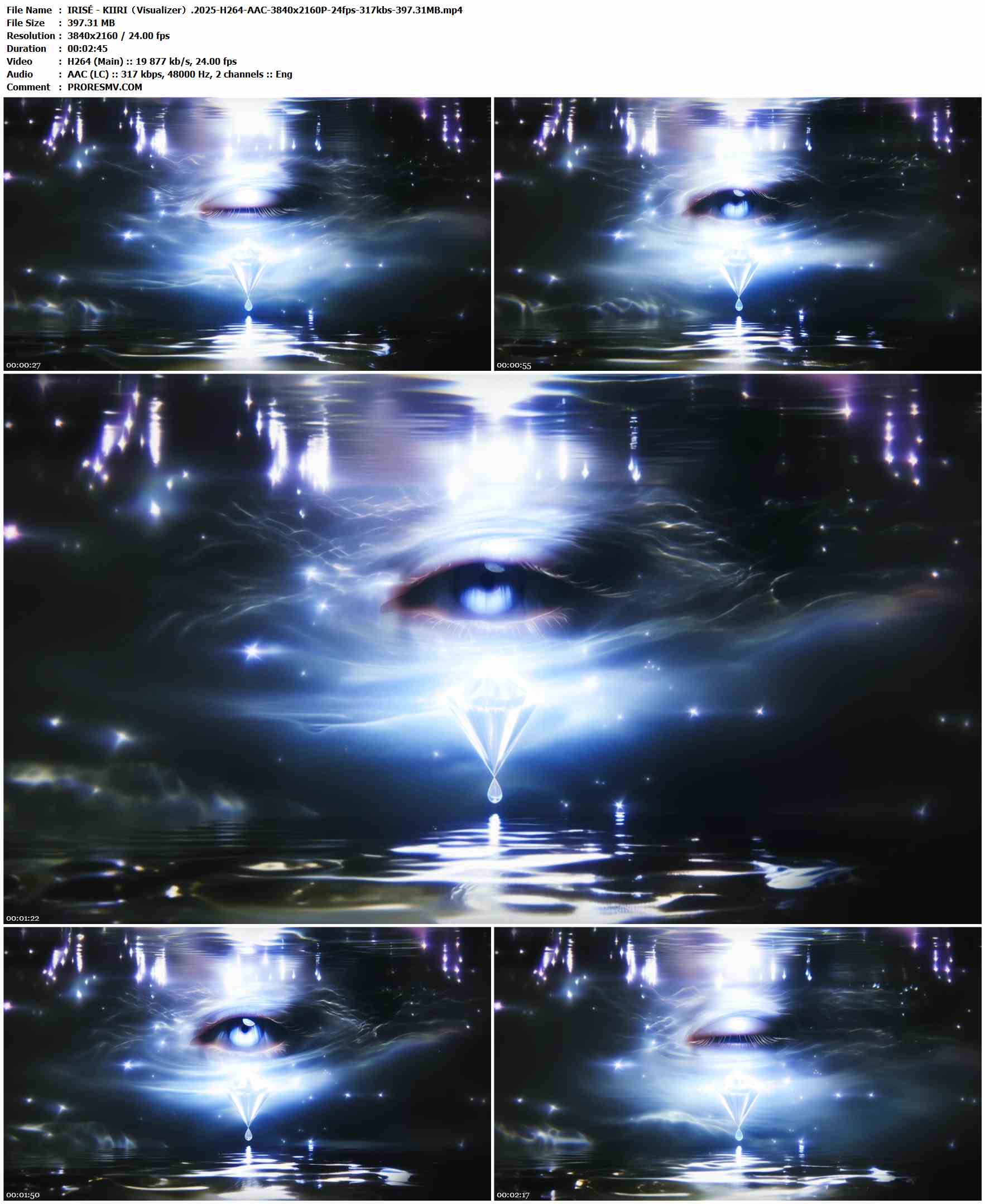 IRISÉ - KIIRI（Visualizer）.2025-H264-AAC-3840x2160P-24fps-317kbs-397.31MB官方MV_高清MV